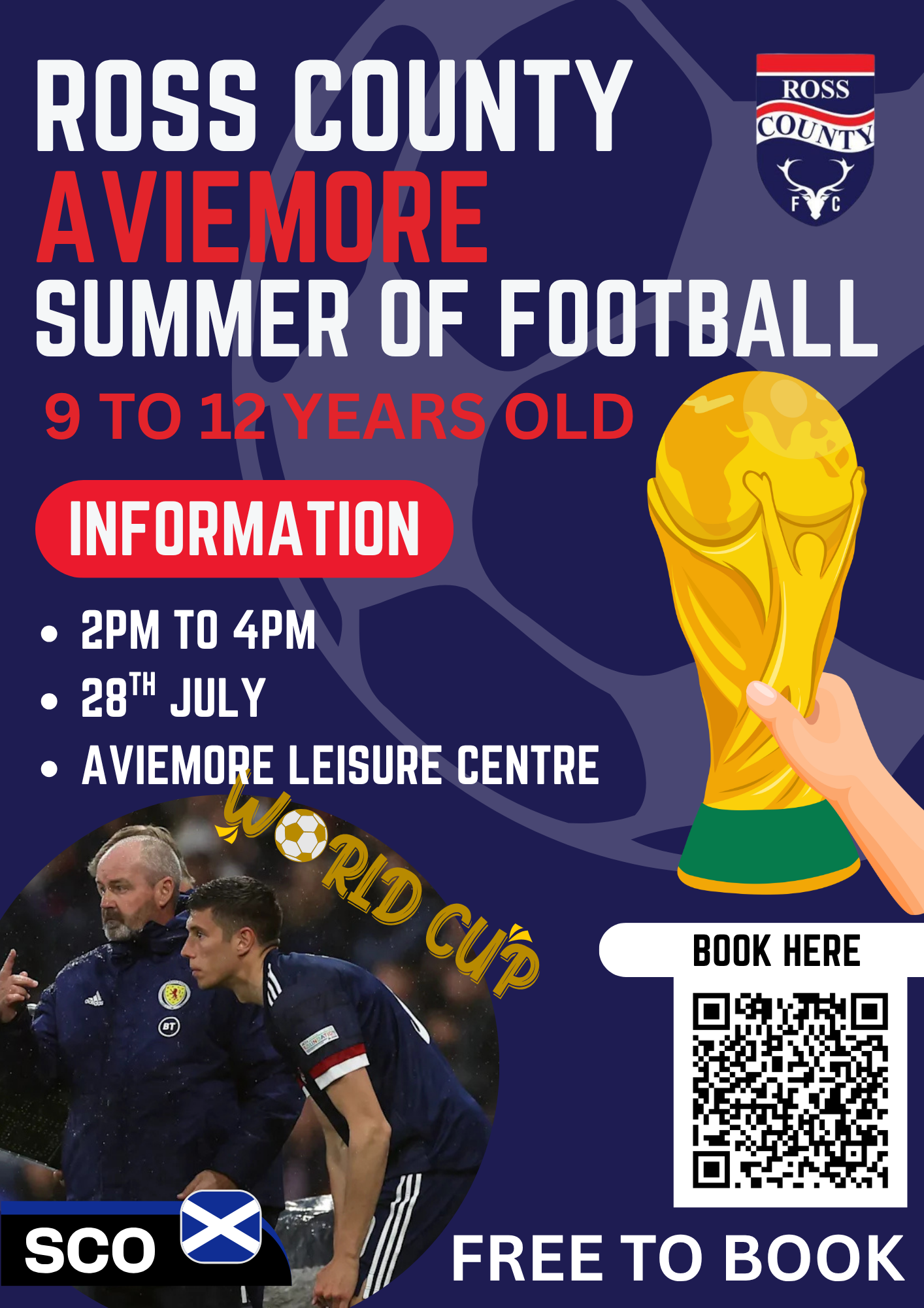 Ross County Summer of Football (Aviemore) 5 to 8 Year Olds