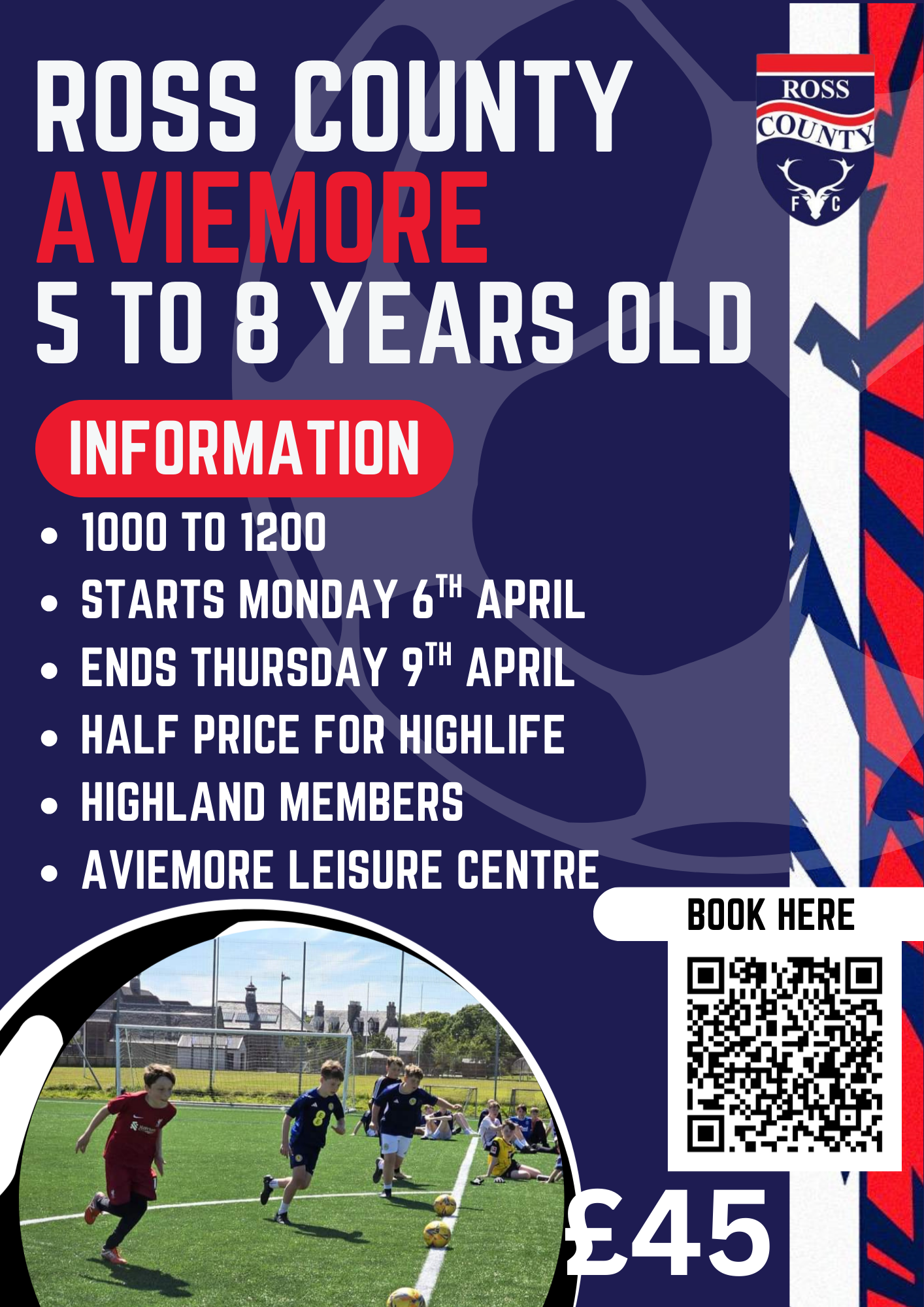 Aviemore Ross County Easter session 5-8years