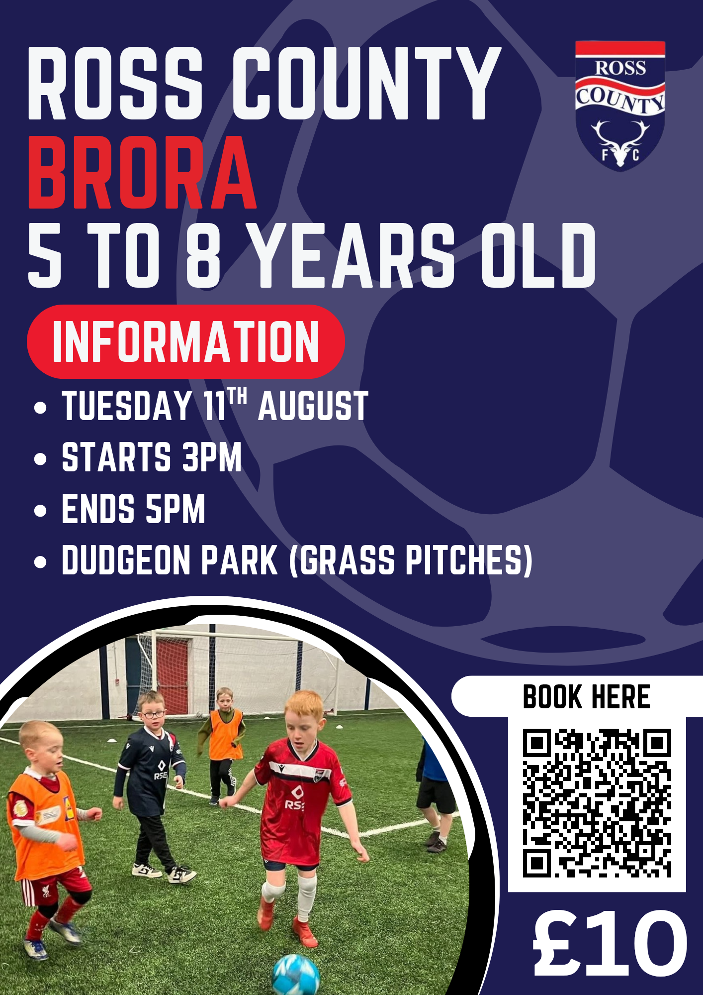 Ross County Summer of Football (Brora) 5 to 8 Year Olds