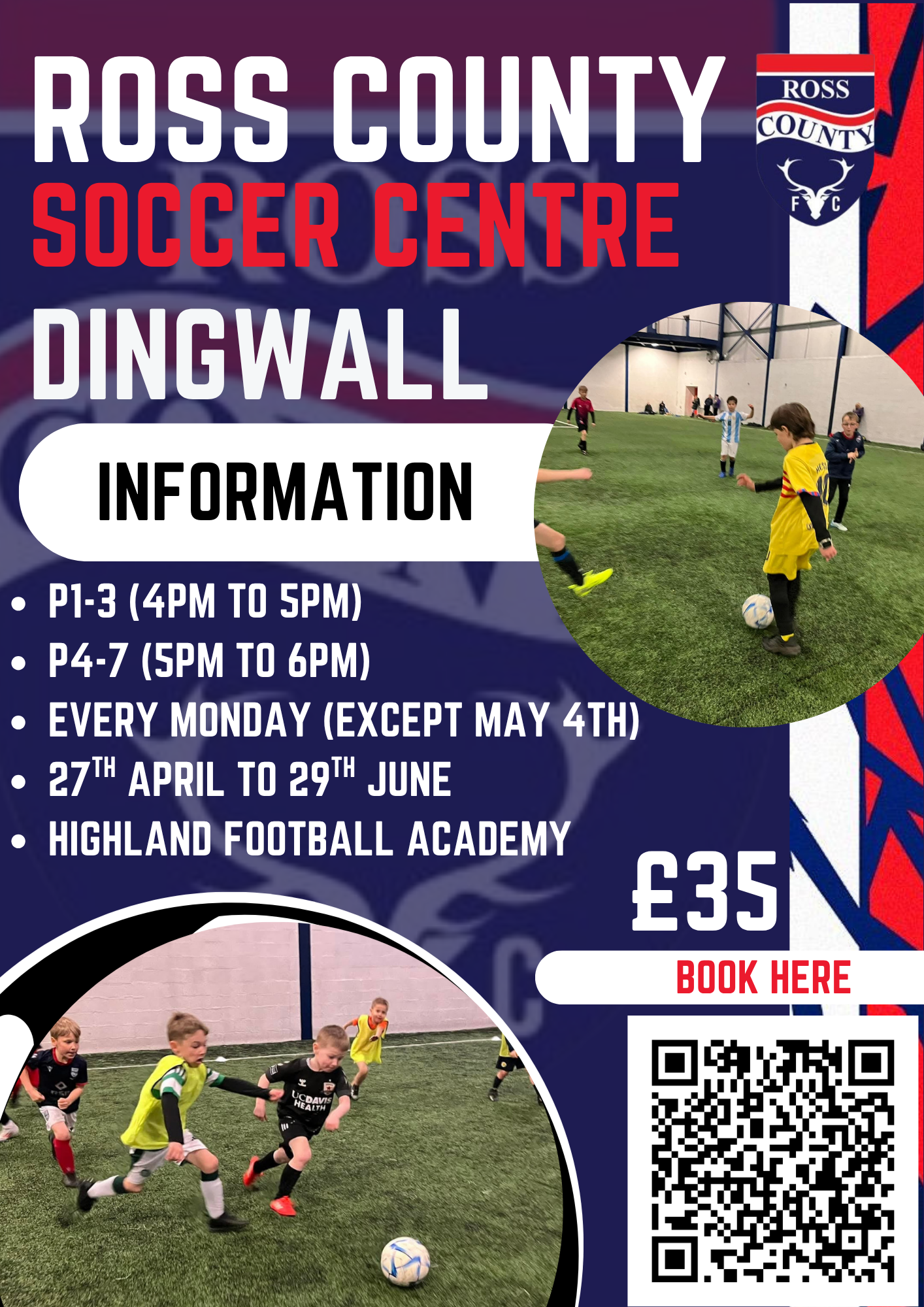 Dingwall Soccer Centre P1-3 April-June