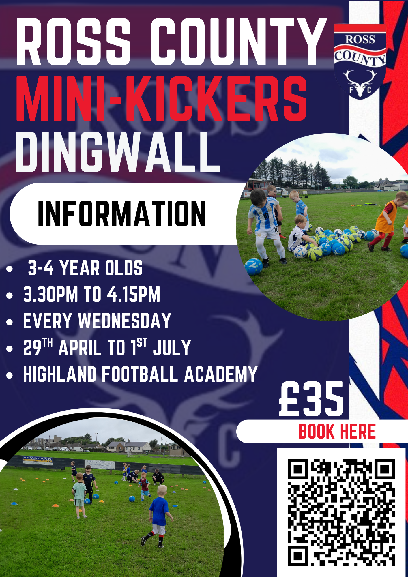 Dingwall Mini Kickers 3-4years April-July