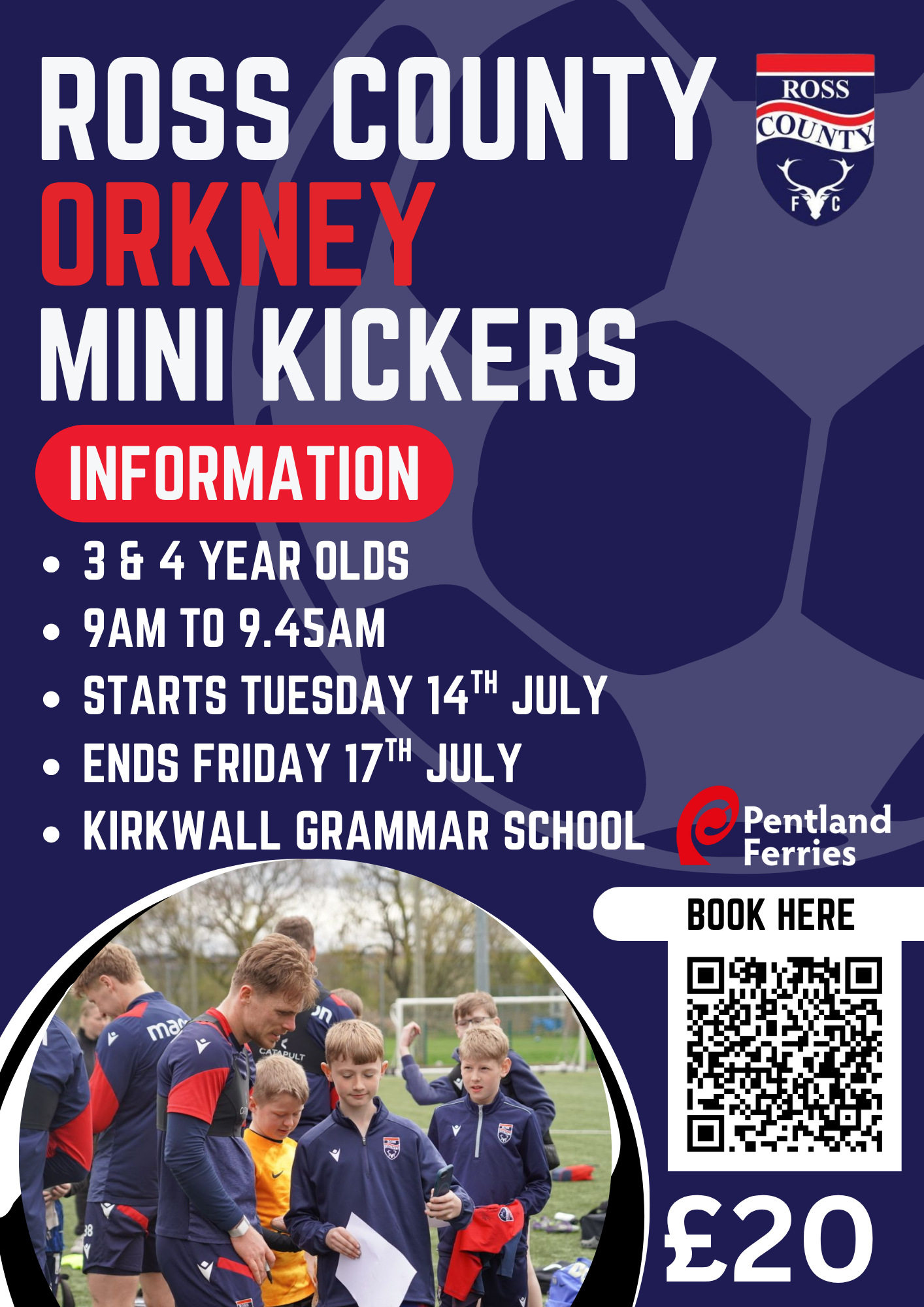 Orkney Mini Kickers 3&4yrs July