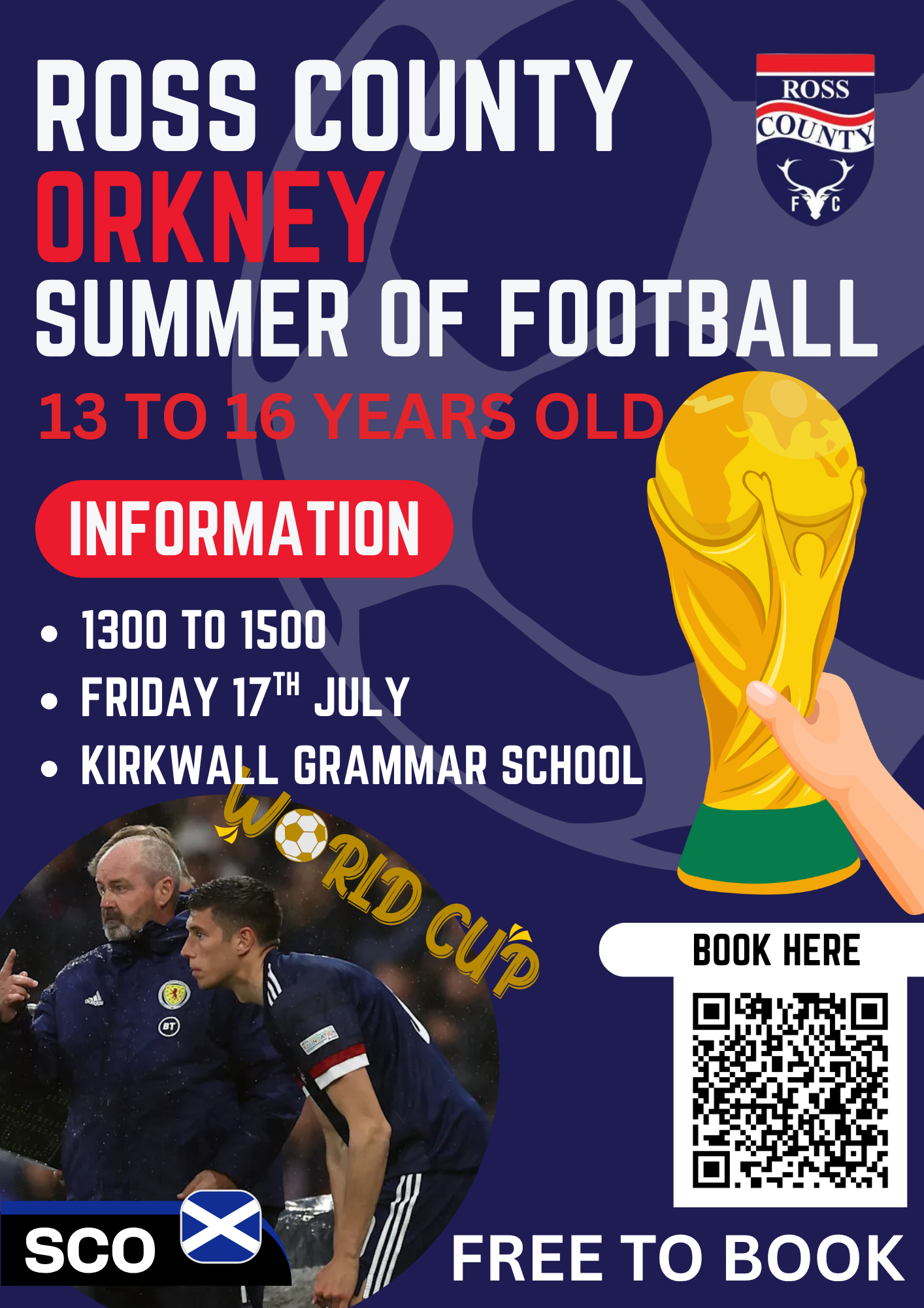 Orkney Summer of Football 13-16 years