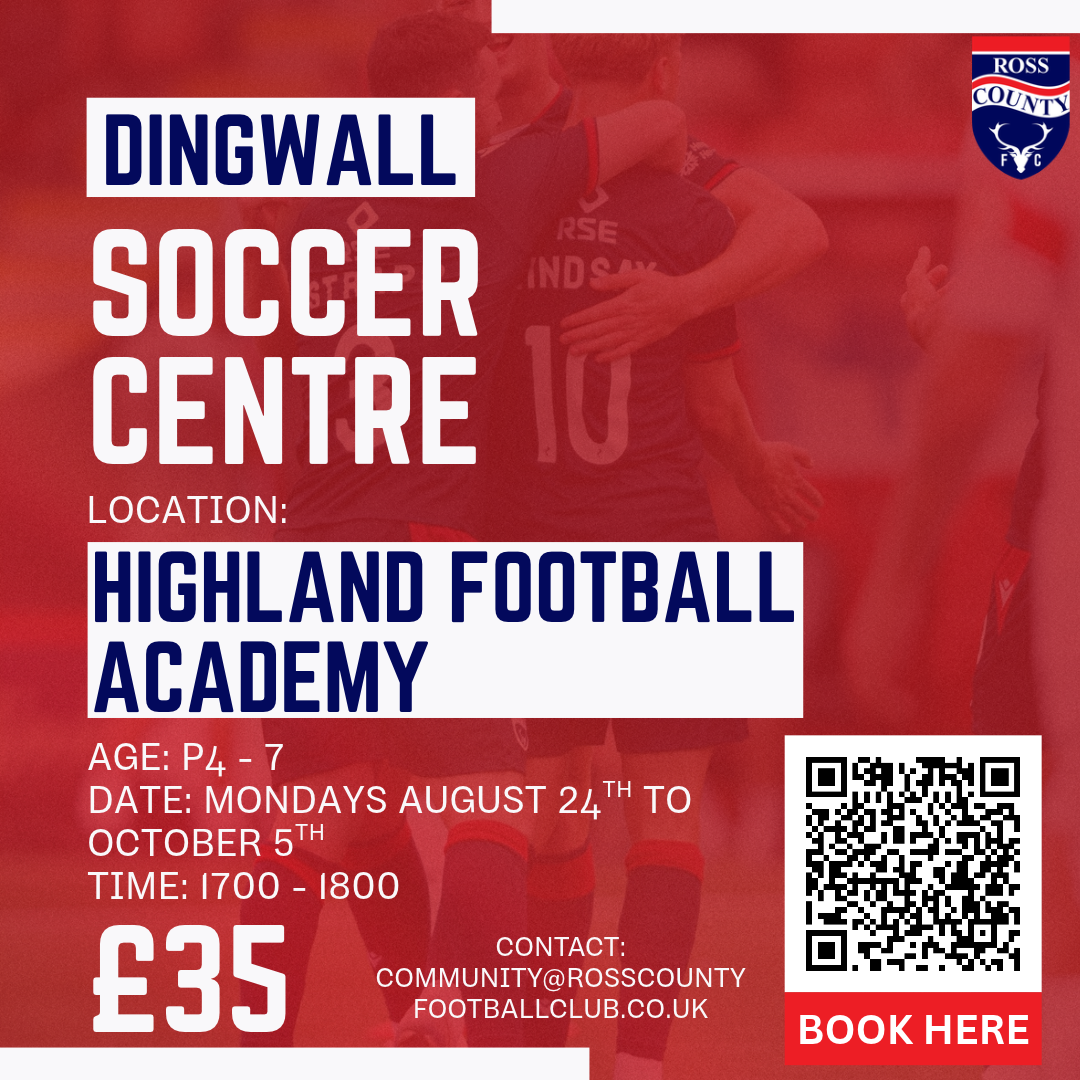 Dingwall Soccer Centre P4-7 August to October