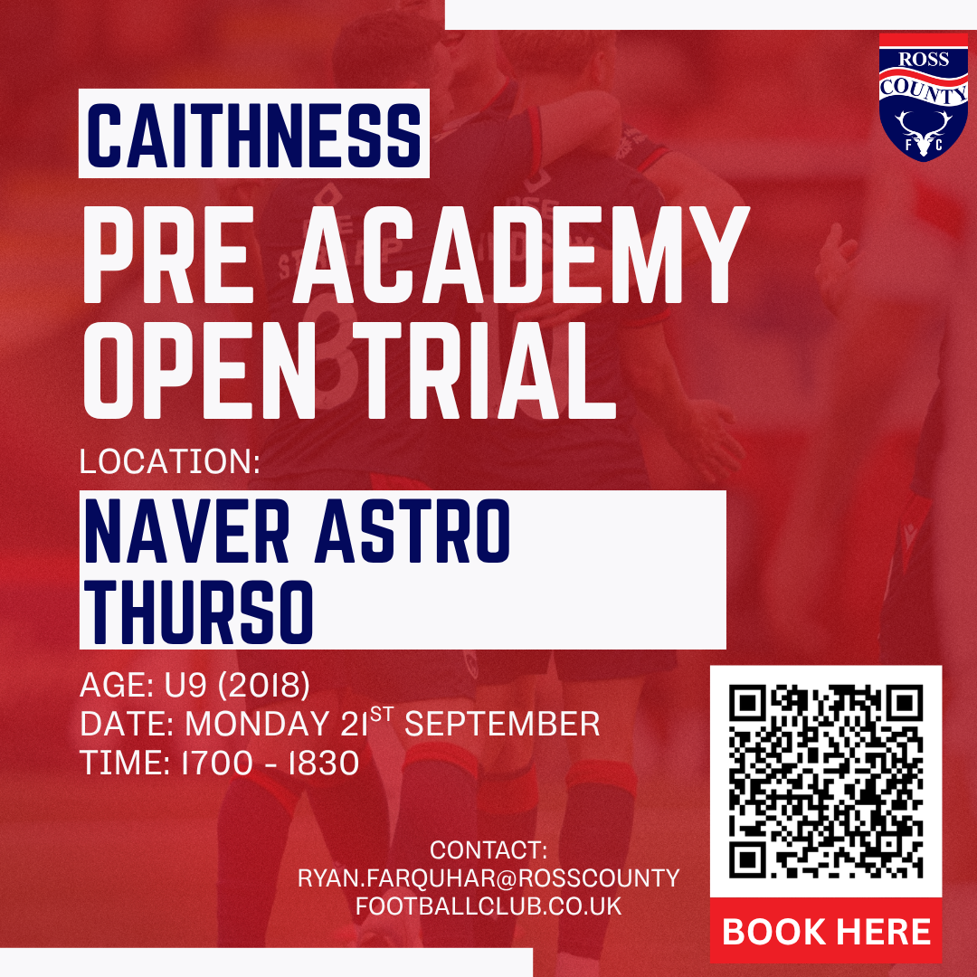 Caithness Pre Academy Open Trial U9 (2018)