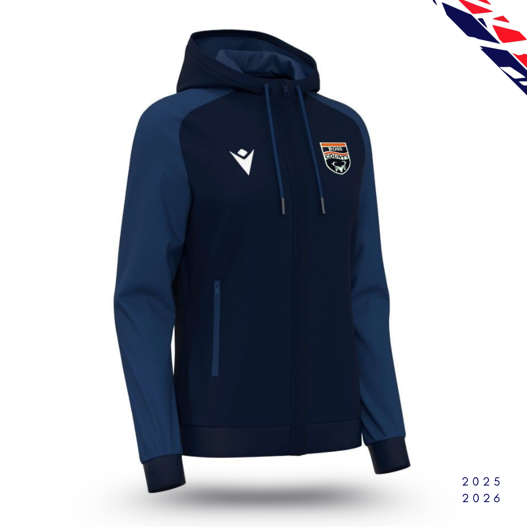 Atlas Sweatshirt full zip top Navy and Light Navy Adult