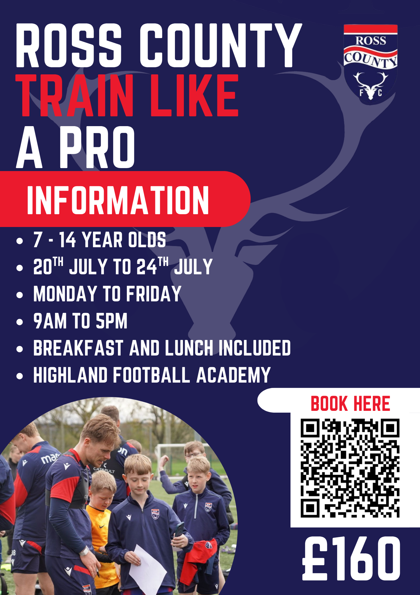 Train Like a Pro 7-14 years - July - Dingwall