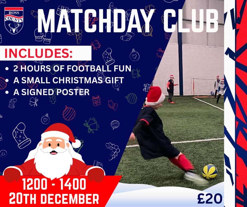Matchday Club December 20th 2025 (No match ticket)