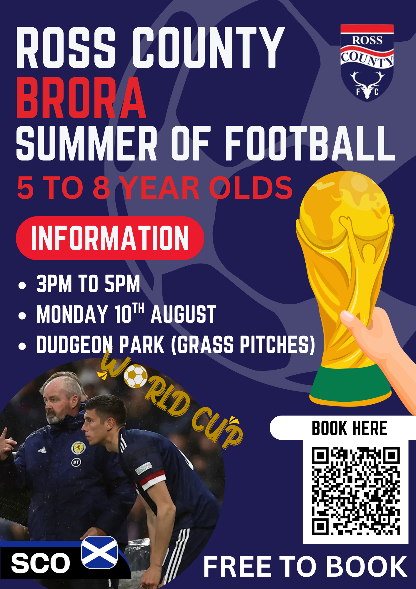 Ross County Summer of Football (Brora) 5 to 8 Year Olds