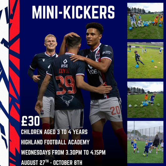 Dingwall Mini Kickers (3 to 4 Year Olds)