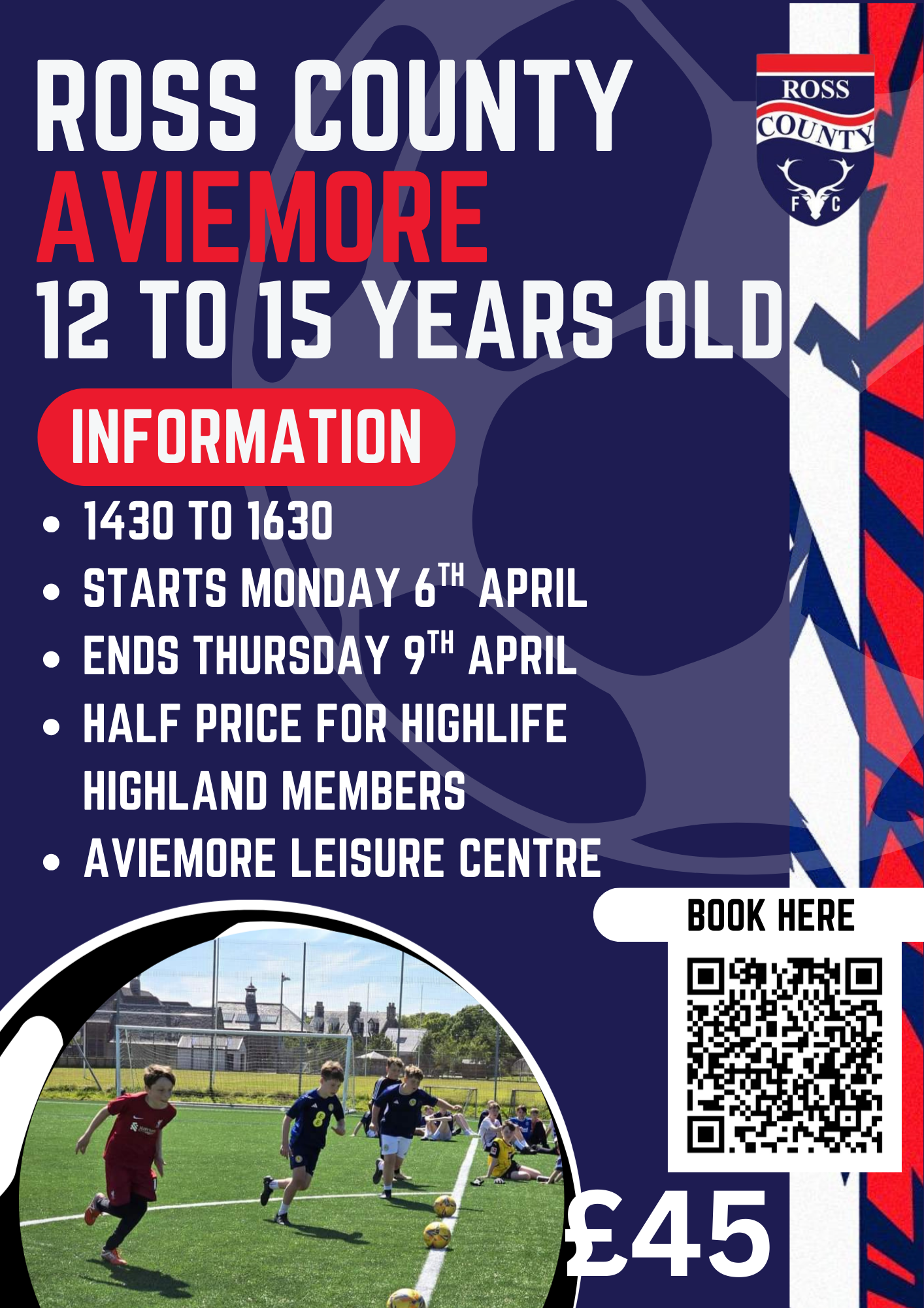 Aviemore Ross County Easter session 12-15years
