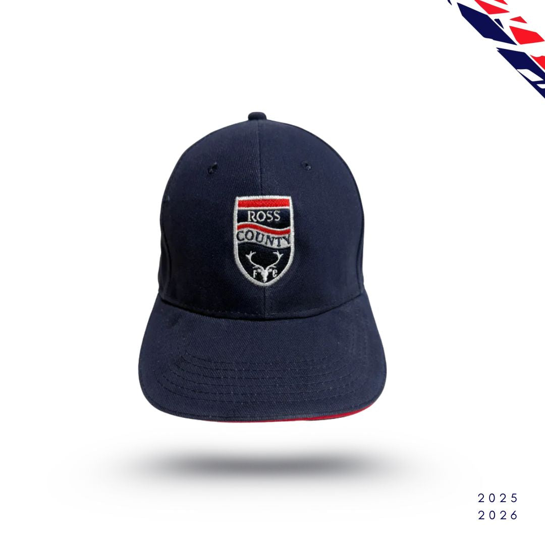 RCFC Baseball cap with red trim