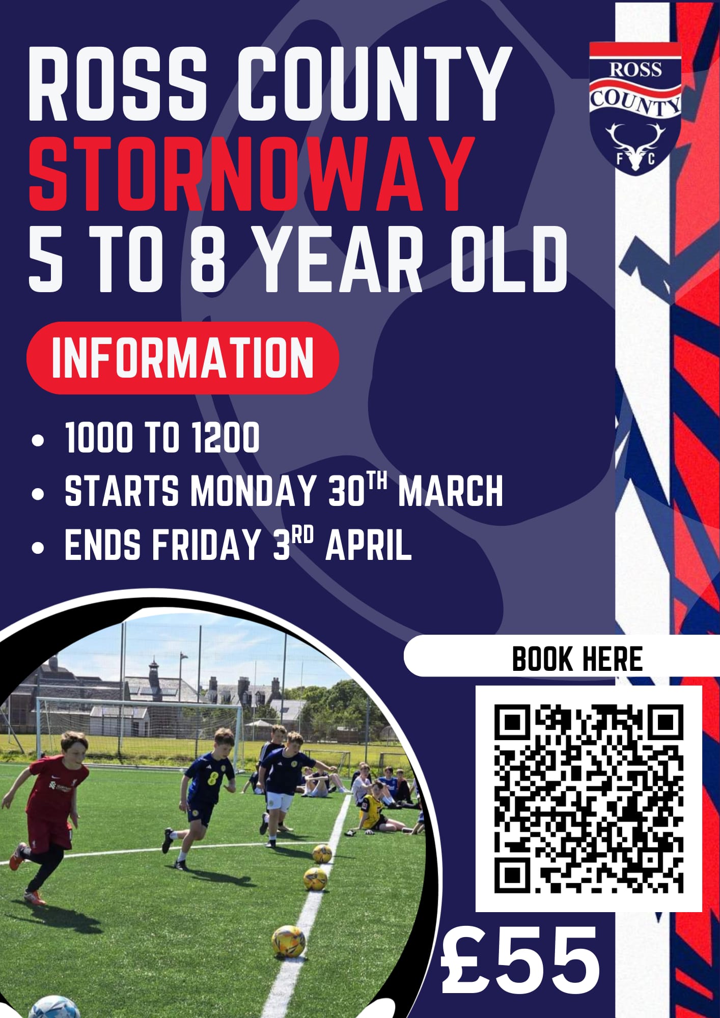 Stornoway Ross County Easter session 5-8years