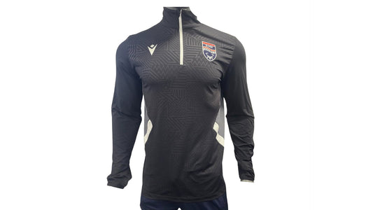 Coaches Training 1/4 Zip Adults Black