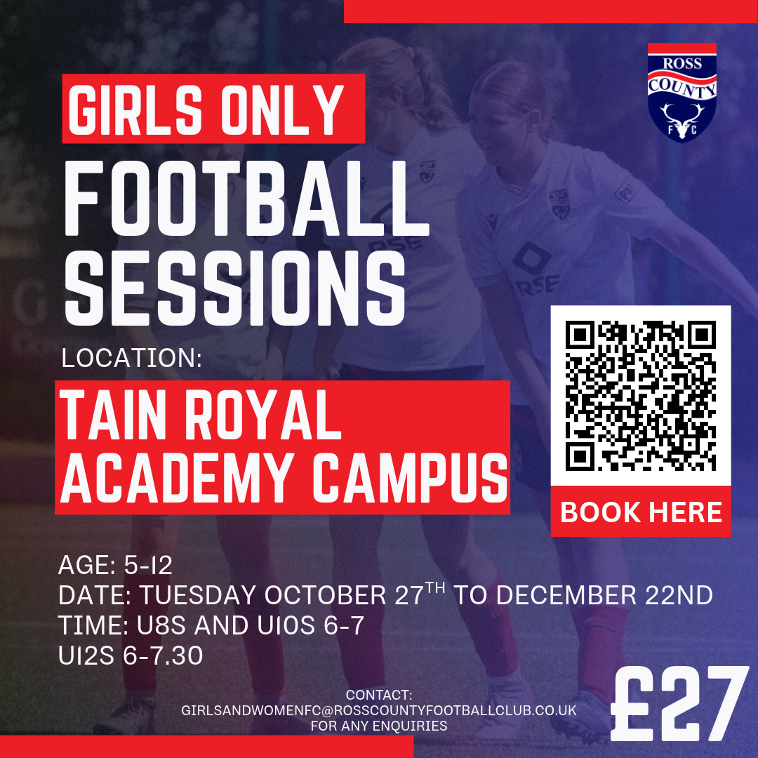 Ross County Girls Only Football (October to December)