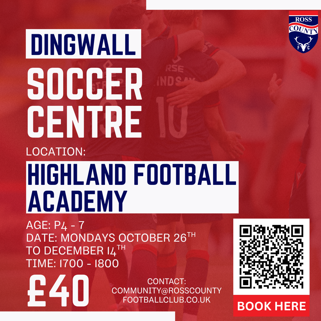 Dingwall Soccer Centre P4-7 October to December