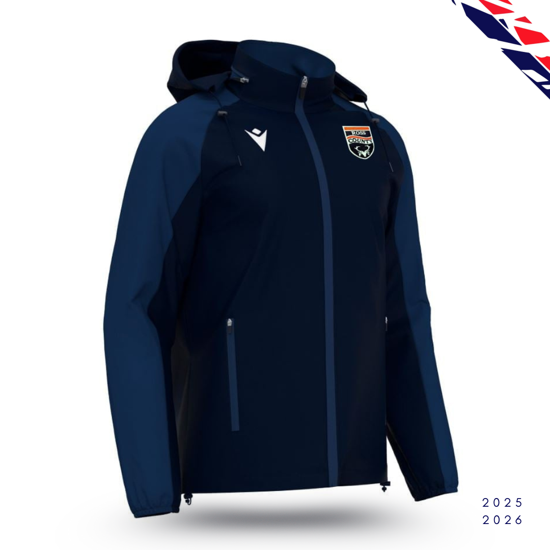 Elbrus Rain Jacket Navy and Light Navy Adult