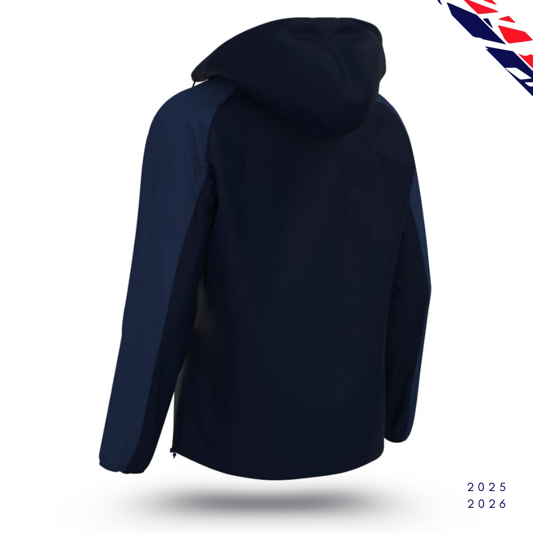 Elbrus Rain Jacket Navy and Light Navy Adult