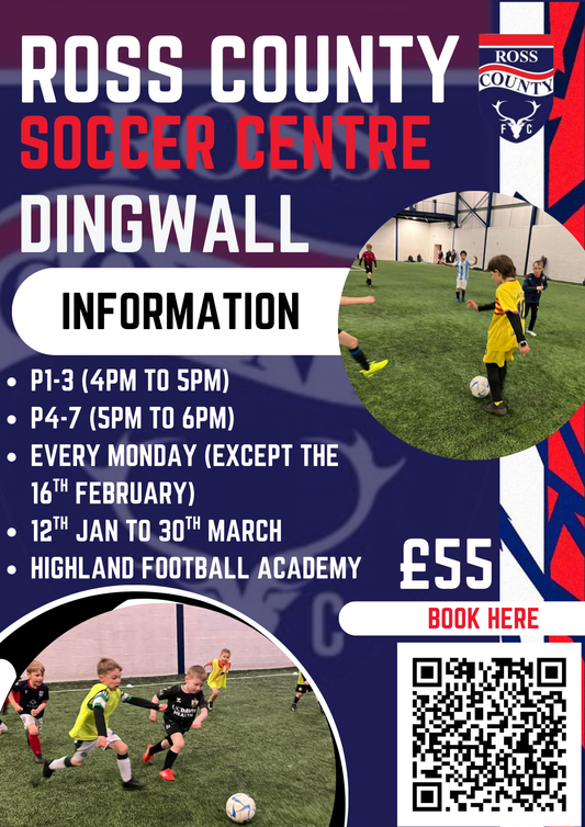 Ross County Soccer Centre Dingwall (P1-3) January - March