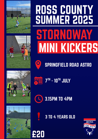 Ross County Summer 2025 - Stornoway Mini Kickers