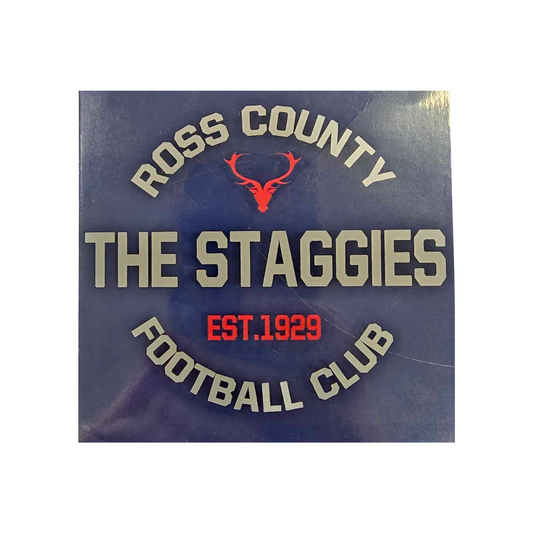 RCFC Staggies Car Sticker