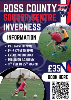 Ross County Soccer Centre Inverness (P1-3) February - March